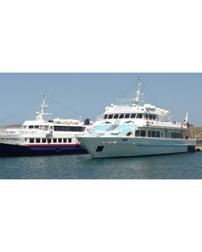 Visite de Delos départ du port de Mykonos 1/2 jr le matin