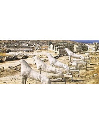 visite de Delos au départ du port de Mykonos