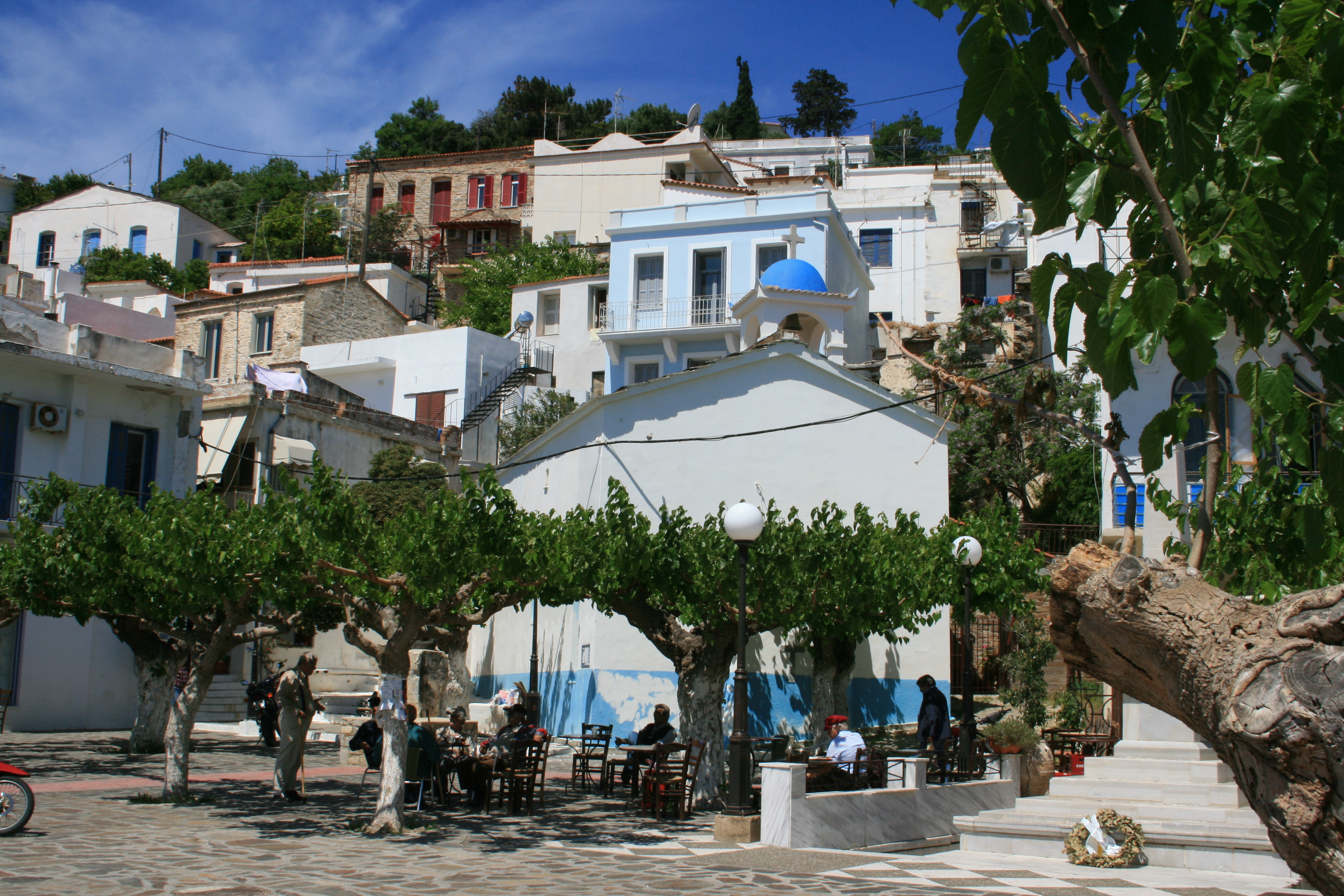 port agios kirikos capitale ikaria grede