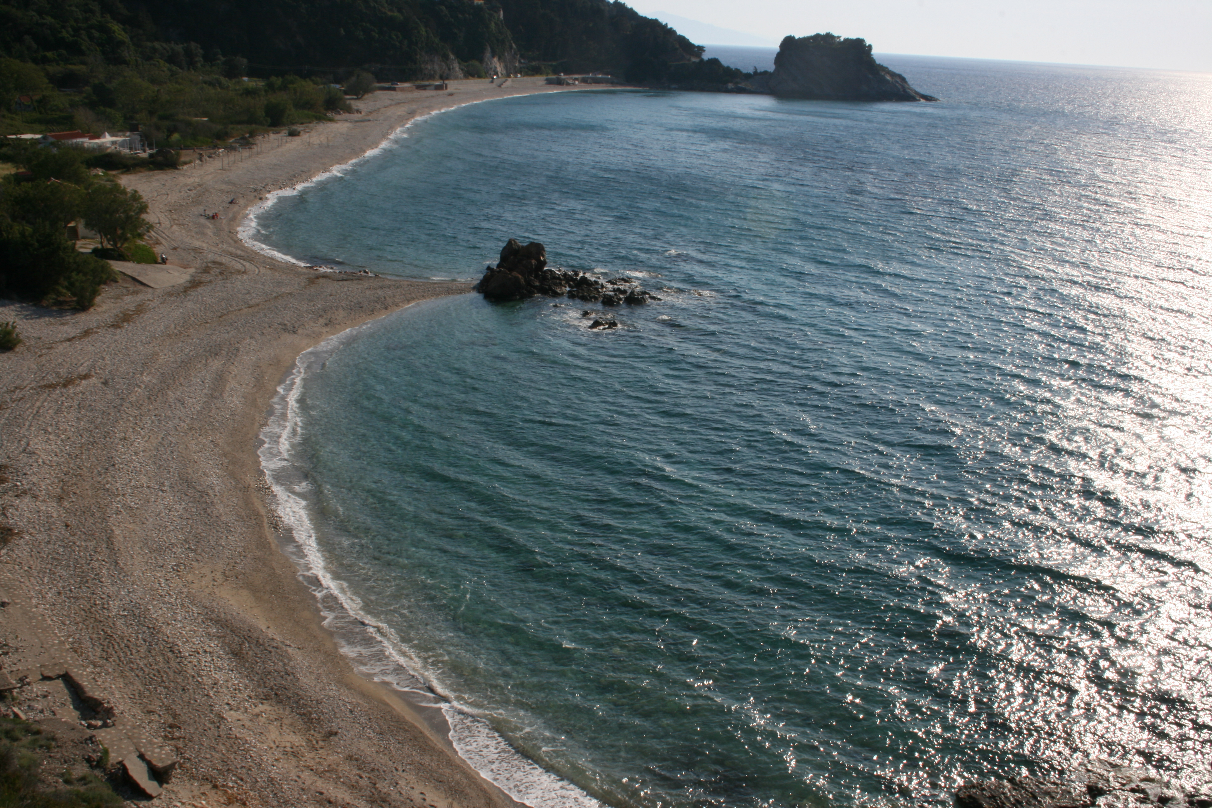 plage de potami île de samos Grece