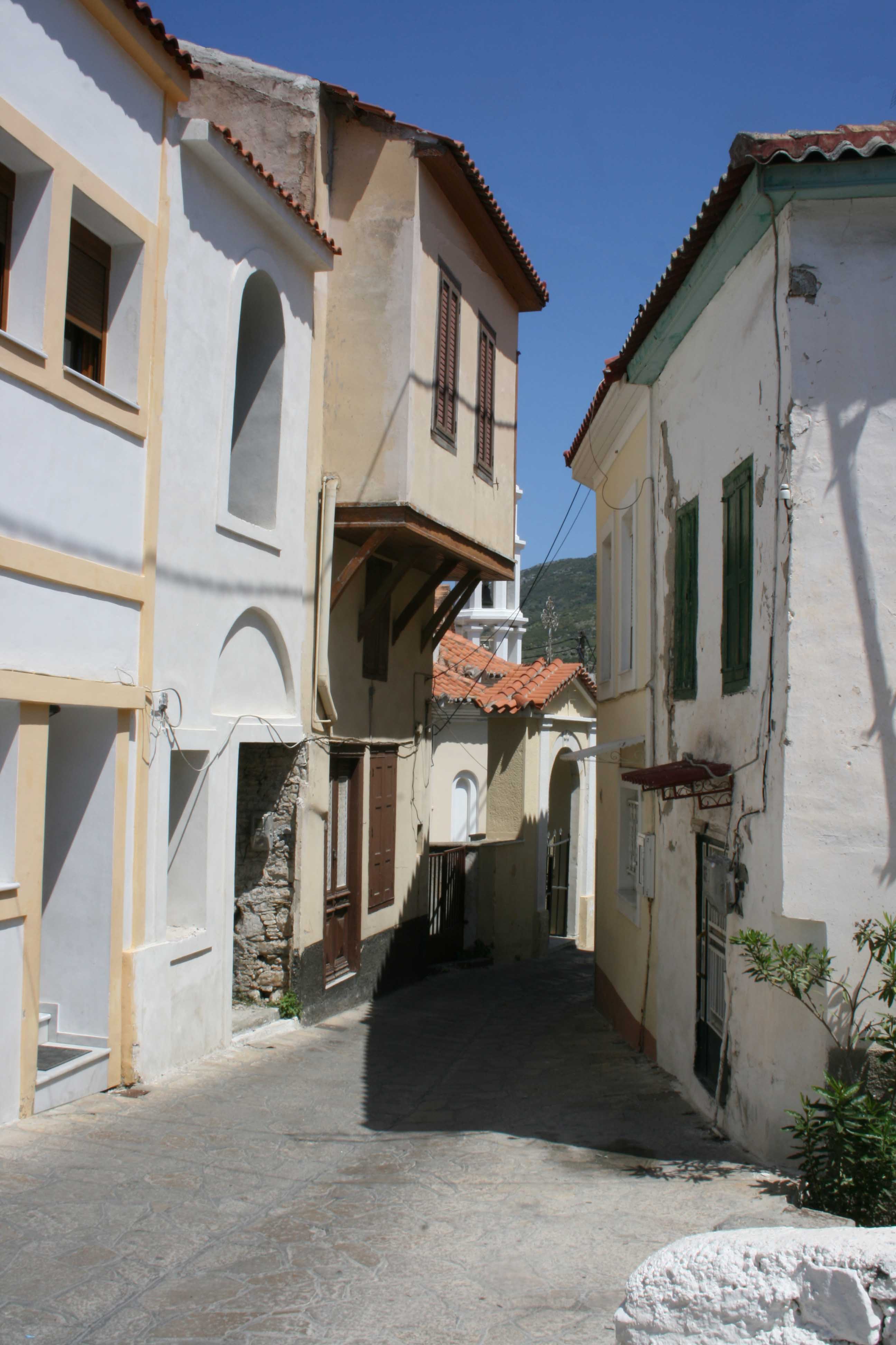 village ano vathi île de samos grece