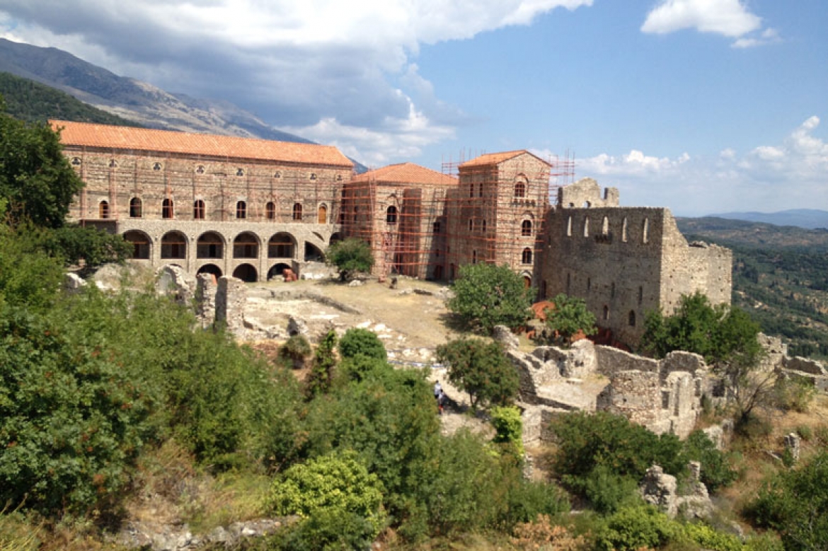 forteresse byzantine mystra Grece