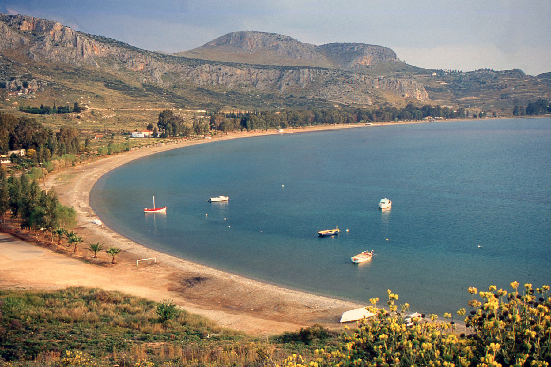 plage de Karathona prsè de Nauplie argolide grece