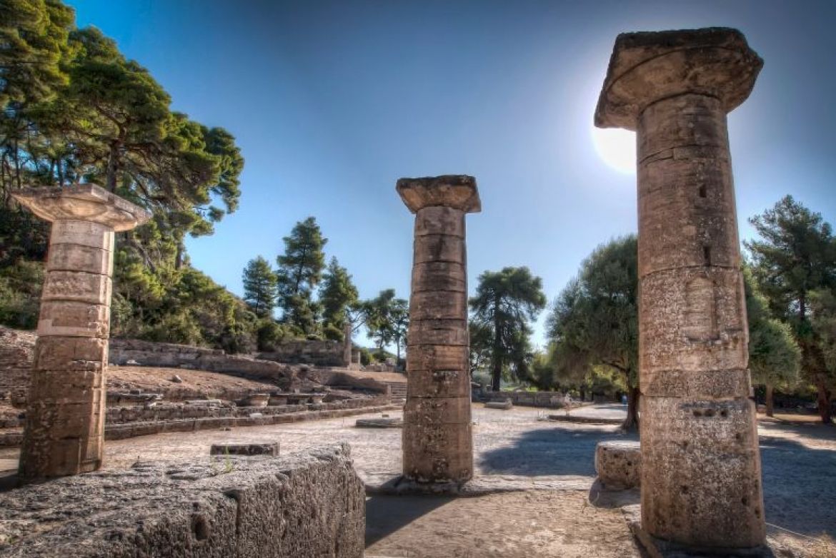site archéologique olympie peloponnèse Grece