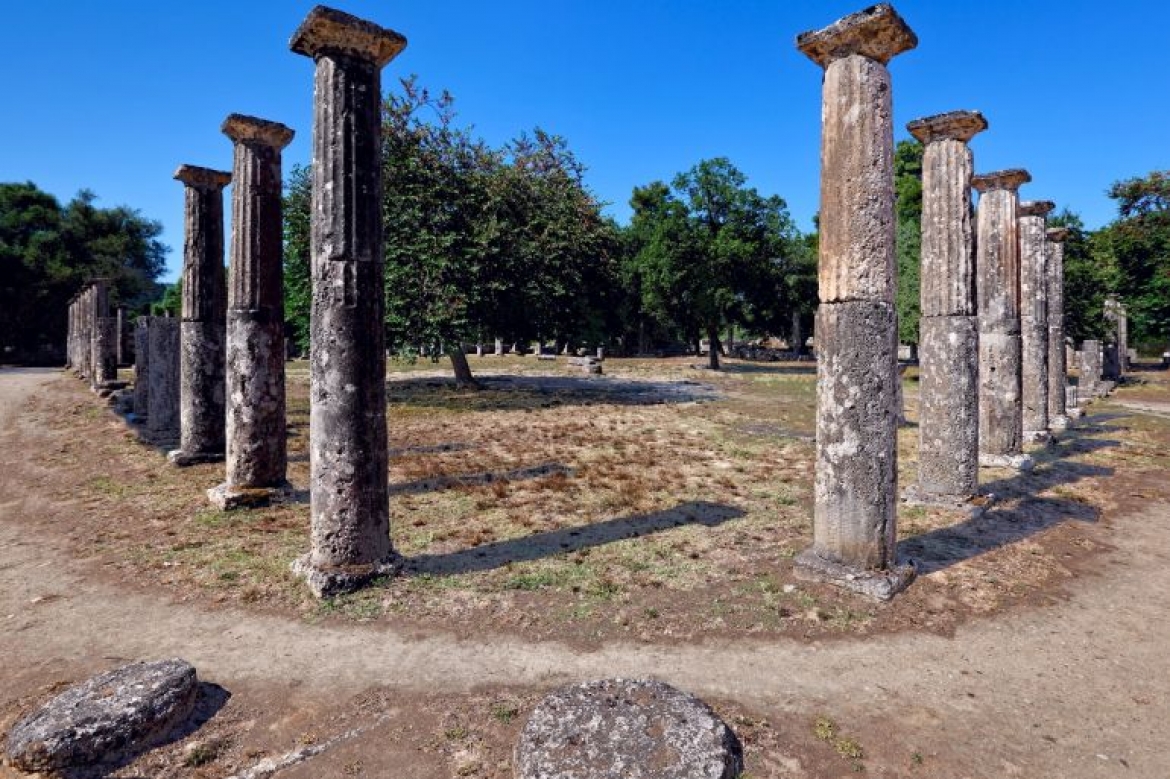 site archeologique olympie peloponnèse grece